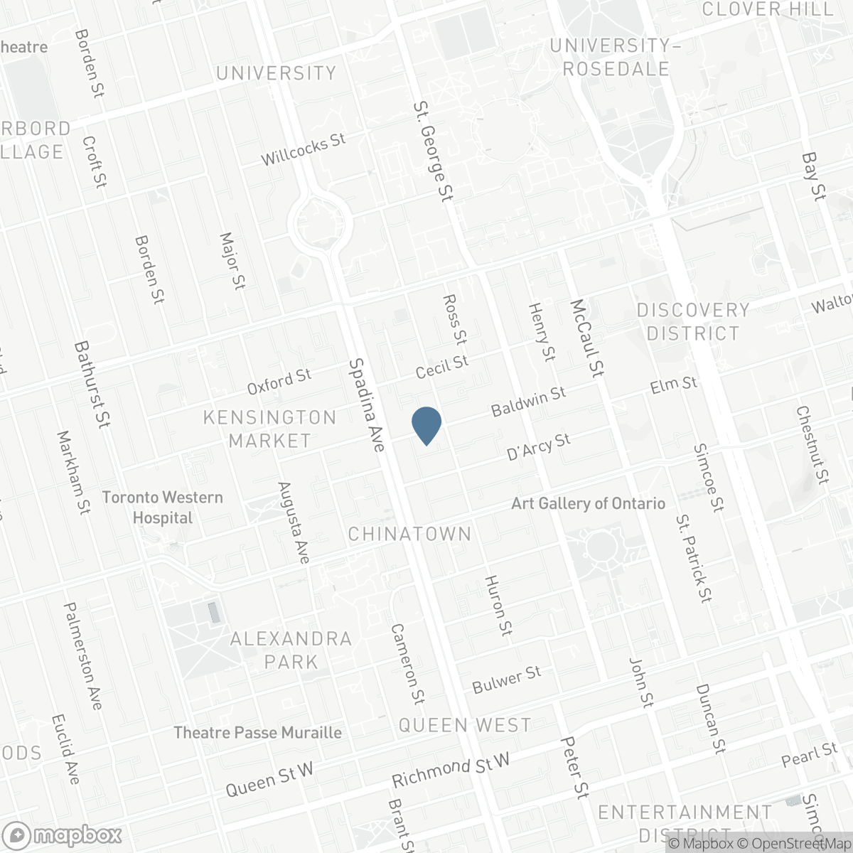 110 BALDWIN STREET, Toronto, Ontario M5T 1L6